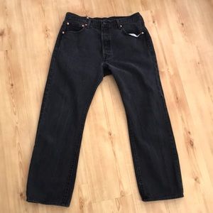 Levi Strauss & Co Black Denim Vintage Jeans